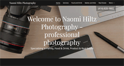 Desktop Screenshot of naomihiltzphotography.com